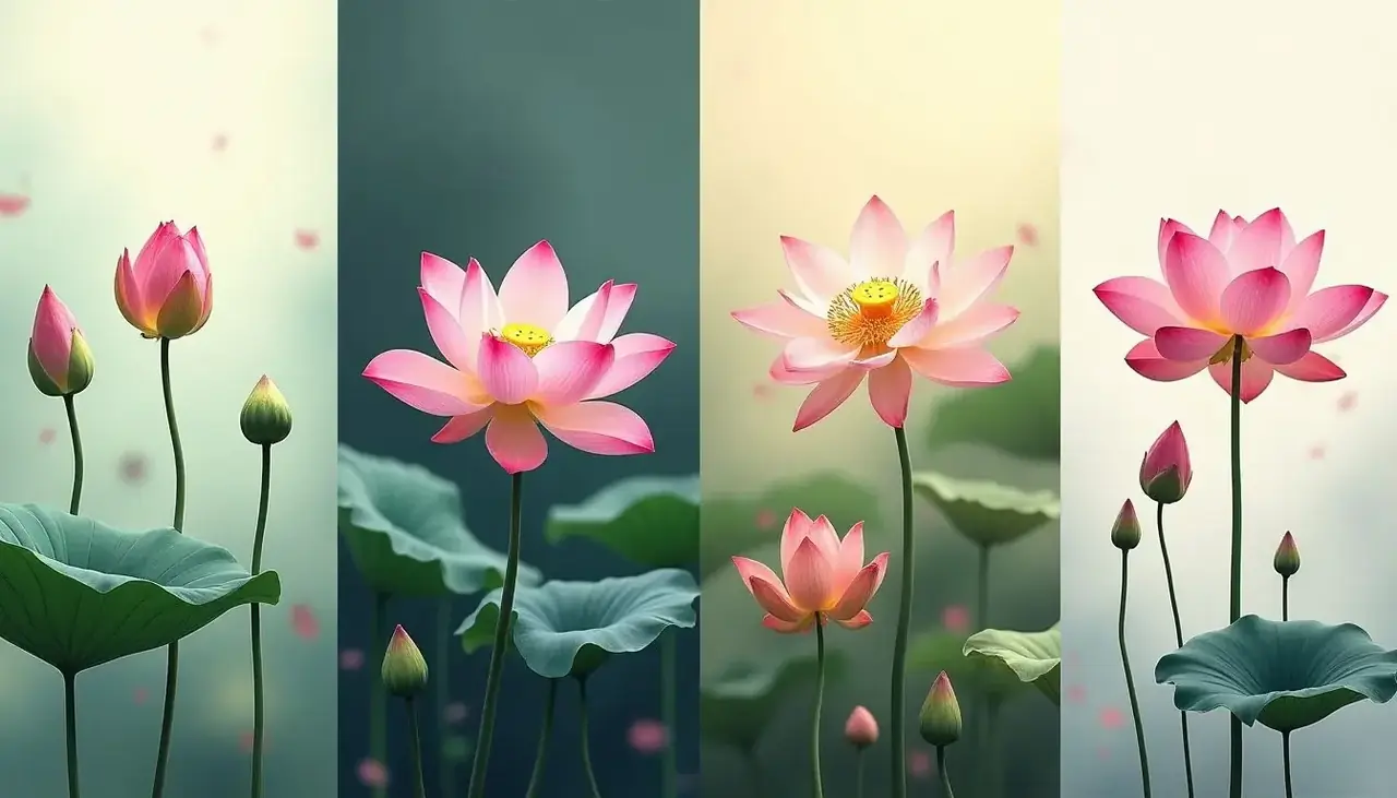 荷塘四季 · 自然影像 - 静水梦浮影像 荷塘四季 · 自然影像 - 策驰影视专题合集